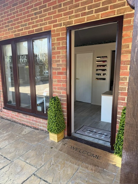 Beauty & Bronze salon entrance