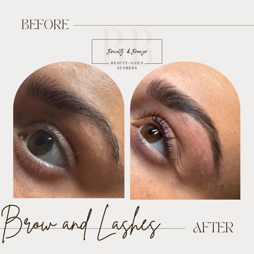 Brows & Lashes at Beauty & Bronze